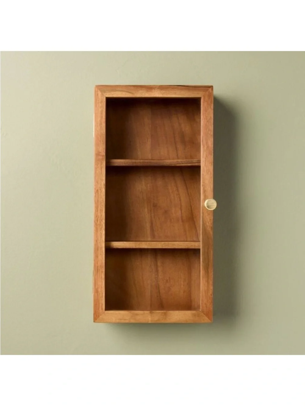 NEW! Hearth & Hand w/Magnolia ~ Wall Mounted Wood Display Box